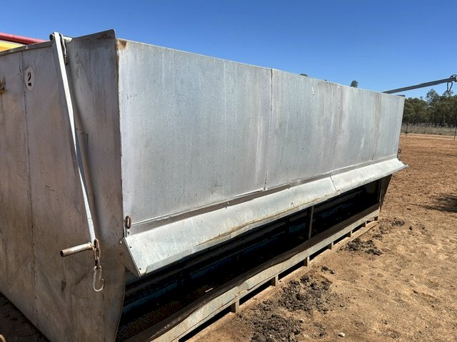 2 X 8MT Sheep Feeders