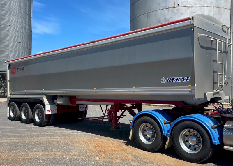 2021 Byrne Aluminium TOA Tipper Trailer