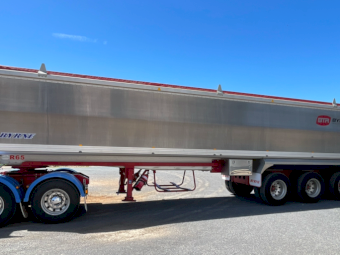2021 Byrne Aluminium TOA Tipper Trailer