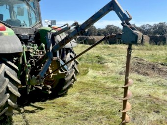 John Berends Post Hole Digger