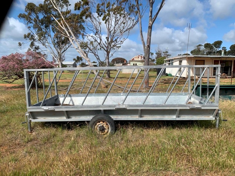 Square Bale Hay Feeder