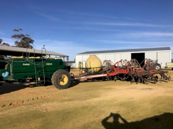 Horwood Bagshaw 30ft Scaribar with Simplicity Air Cart