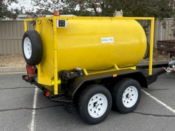 Solar Powered 2250L Fuel Trailer