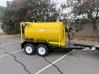 Solar Powered 2250L Fuel Trailer