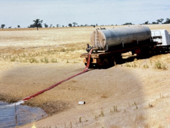 30000L water cart and flat top