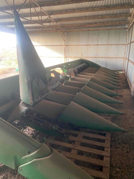 2009 John Deere 612C Corn Front