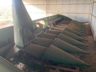 2009 John Deere 612C Corn Front