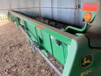 2009 John Deere 612C Corn Front