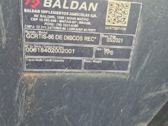 2021 Baldan GCRTIS 66 Offset Disc