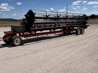 Case 1010 30ft Front with trailer
