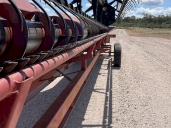 Case 1010 30ft Front with trailer