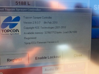 Topcon X20 for 'Steer Ready' John Deere 20 series tractor