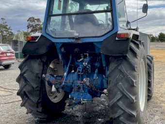 1987 Ford 6610 FWA FEL