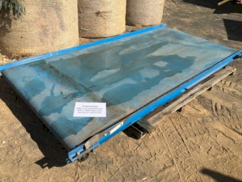 3300mm long x 1500mm wide Smooth PVC Belt Conveyor