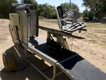 Gallagher Sheep Handler Crutch and Dag with Transport Kit