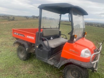 2009 Kubota RTV900 Diesel 4x4 Side by Side Hydraulic Tipper