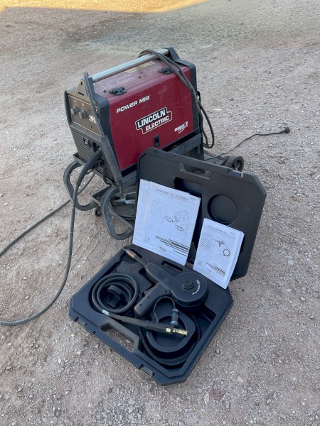 Lincoln 180 C MIG Welder with Spool Gun