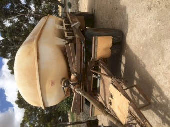 Tieman Tandem Axle Flat Top Dog Trailer