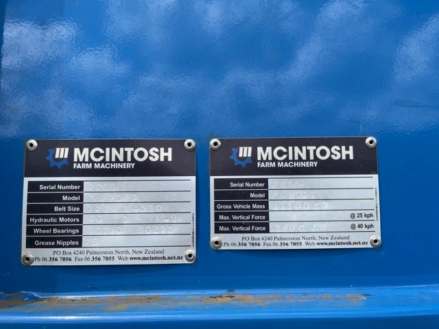 McIntosh Titan 900 Feed Wagon
