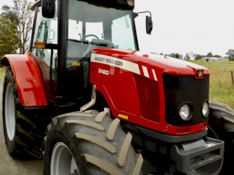 Late Model Massey Ferguson 5460 Dyna 4 Agricultural Farm Tractor 115hp
