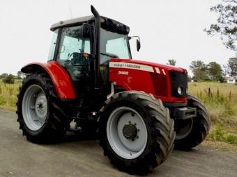 Late Model Massey Ferguson 5460 Dyna 4 Agricultural Farm Tractor 115hp
