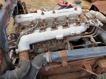 Isuzu 6BD1 Chassis Cut Motor
