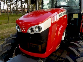 Late Model 2015 Massey Ferguson 4609 4x4 Agricultural Farm Tractor 90hp