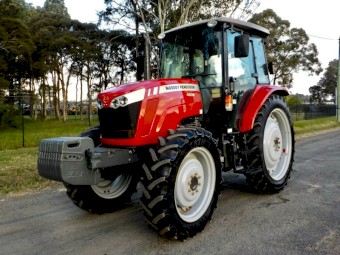 Late Model 2015 Massey Ferguson 4609 4x4 Agricultural Farm Tractor 90hp