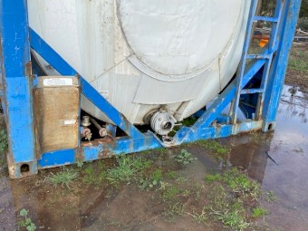 Water or Fuel Tank 25,000L Stainless Steel x 1