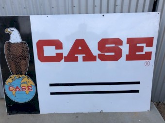 CASE Dealership baked enamel Sign