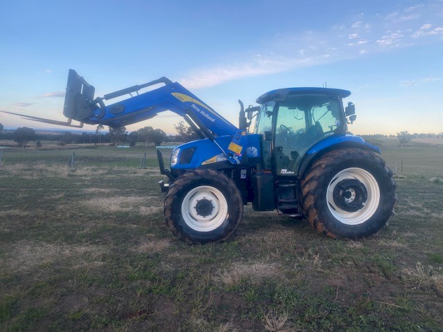 2010 New Holland T6050 Tractor Frontend Loader 125Hp