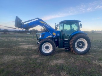 2010 New Holland T6050 Tractor Frontend Loader 125Hp