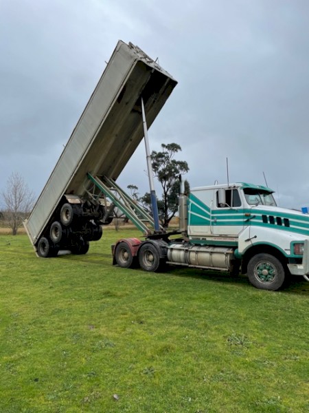 1997 Hamelex Aluminium Semi Tri-Axle Tipper.    " Under offer"
