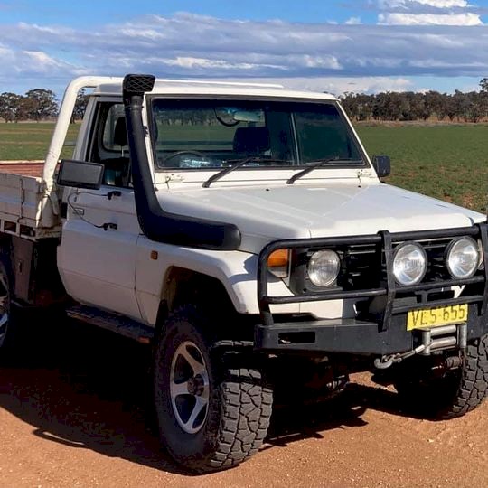 1998 Toyota Landcruiser (4x4) 5 Sp Manual 4x4 C/Chassis