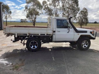 1998 Toyota Landcruiser (4x4) 5 Sp Manual 4x4 C/Chassis