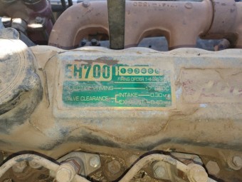 1985 Hino FF177K Flat Top 