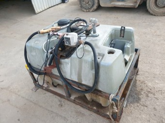 400 Litre Poly Diesel Fuel Tank with 12volt pump