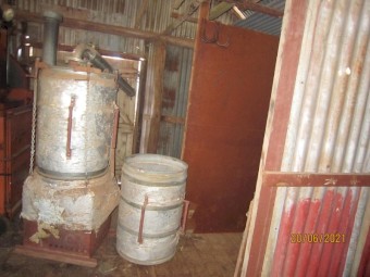 Lavender / Rosemary oil Still 200Ltr with spare 200Ltr Drum