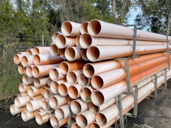225mm x 6m Length Pipe