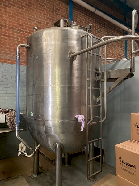 Stainless Steel VAT / Tank - Milk, Oil, Water, Wine - Food Grade
