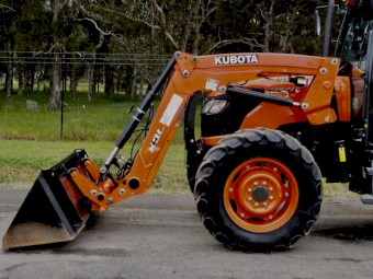 2017 Kubota M8540 4x4 Agricultural Farm Tractor with FEL