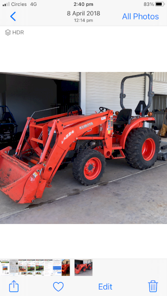 WANTED L3800 Kubota Tractor