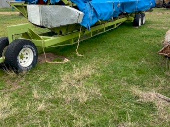 1996 Claas 208 Mega Header with 30ft Front
