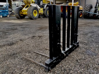 Super Heavy Duty 5 x Spear Tractor FEL Hay Fork Attachment