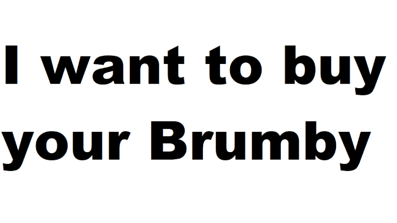 WANTED Subaru Brumby