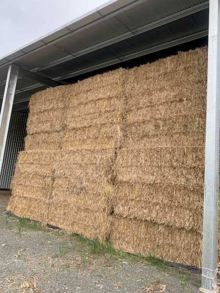 220mt Oaten Hay 600kg 8x4x3 Bales