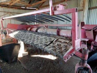 Canola Front on trailer