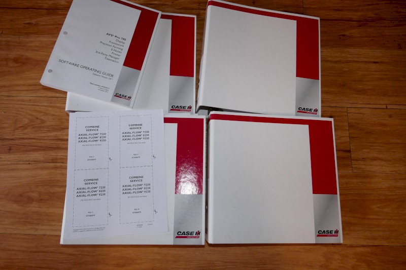 Service Manual Case 7230.8230,9230 headers