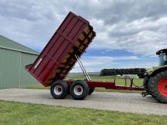 Giltrap 16 Tonne Hydraulic Tipping Grain Trailer