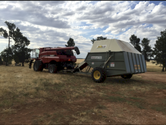Tecfarm chaff cart